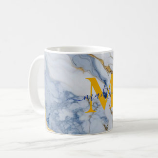 Eleganter weißer Maisgold-Granit Kaffeetasse