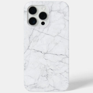 Eleganter weißer Marmor Case-Mate iPhone Hülle