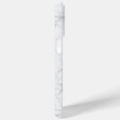Eleganter weißer Marmor Case-Mate iPhone Hülle (Rückseite / Rechts)