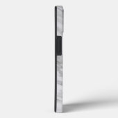 Eleganter weißer Marmor Case-Mate iPhone Hülle (Rückseite / Rechts)