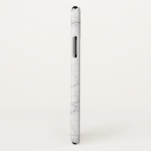 Eleganter weißer Marmor Case-Mate iPhone Hülle (Hinten/Rechts)