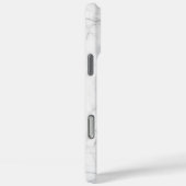 Eleganter weißer Marmor Case-Mate iPhone Hülle (Rückseite / Rechts)