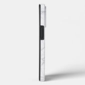 Eleganter weißer Marmor Case-Mate iPhone Hülle (Rückseite / Rechts)