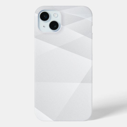 Eleganter weißer Marmor Case-Mate iPhone Hülle (Rückseite)