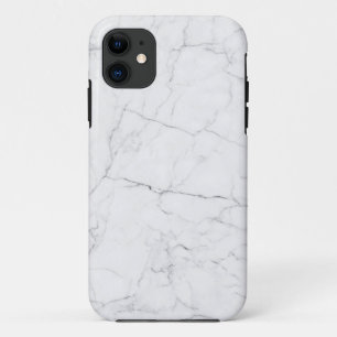 Eleganter weißer Marmor Case-Mate iPhone Hülle