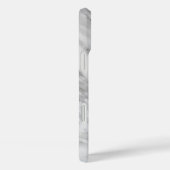 Eleganter weißer Marmor Case-Mate iPhone Hülle (Rückseite / Rechts)