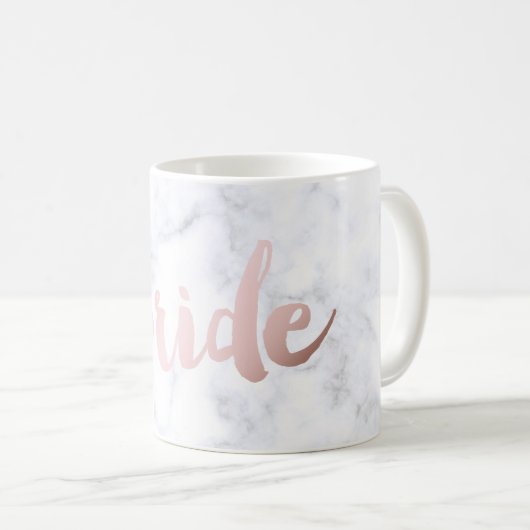 eleganter weißer Marmor der Kaffeetasse (VorderseiteRechts)