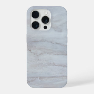 Eleganter weißer Marmor iPhone 15 Pro Hülle