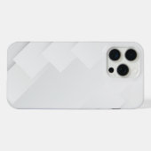 Eleganter weißer Marmor iPhone Hülle (Rückseite (Horizontal))