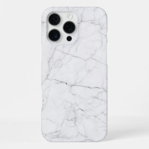 Eleganter weißer Marmor  iPhone 16 Pro Max Hülle