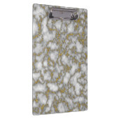 Eleganter weißer Marmor Klemmbrett (Rechts)