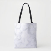 Eleganter weißer Marmor modern Tasche (Vorderseite)