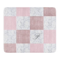 Eleganter weißer Marmor und vergoldeter Glitzer de