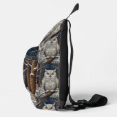 Eleganter, weißer Uhwald Crossbody Bag (Rechts)