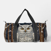 Eleganter, weißer Uhwald Duffle Bag (Vorderseite)