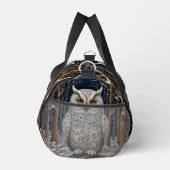 Eleganter, weißer Uhwald Duffle Bag (Rechts)