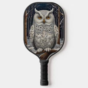 Eleganter, weißer Uhwald Pickleball Schläger