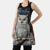 Eleganter, weißer Uhwald Schürze (InSitu)