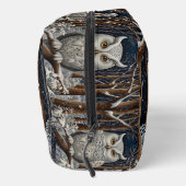 Eleganter, weißer Uhwald Waschbeutel (Rechts)