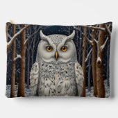 Eleganter, weißer Uhwald Zubehörtasche (Vorderseite)