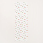 Eleganter Wellness-Center Dinge personalisiertes D Yogamatte (Rückseite)