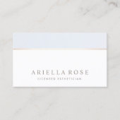 Eleganter Wellness-Center und Salon Visitenkarte (Vorderseite)