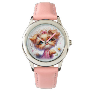 Eleganter Welpe Armbanduhr