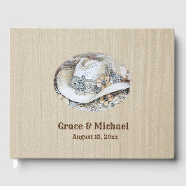 Eleganter Western Boho Wedding Gästebuch