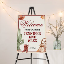 Eleganter Western Brown Wedding