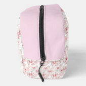 *Eleganter Whimsical Personalisiert Coquette Bow Waschbeutel (Rechts)