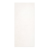 Eleganter White Bokeh Glitzer und IMITATE Linen Werbekarte (Hinten)