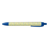 Eleganter Wildblume Gelber Farbstift Kugelschreiber (Unterseite)