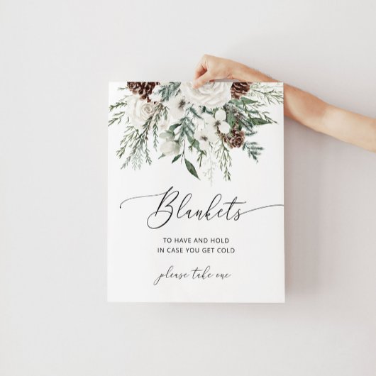 Eleganter Winter-Decken zu haben und zu halten Poster