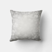 Eleganter Winter-Hochzeits-Herr u. Frau Favor Kissen (Rückseite)