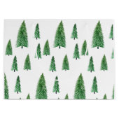 Eleganter Winter Holiday Country Beauty Große Geschenktüte (Vorderseite)