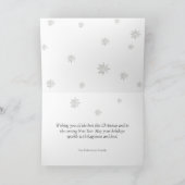 Eleganter Winter Mountain Weihnachten (Innenseite)