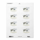 Eleganter Winter Mountain Weihnachten (Vorne)