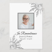 Eleganter Winter Snowflakes - Parco Civico-Ciani Programm (Vorderseite)