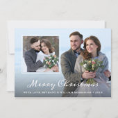 Eleganter Winter Weihnachten Schneeflocken 2 Foto (Vorderseite)