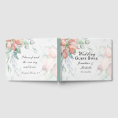 Eleganter Winter Weihnachten Weihnachten Gästebuch (Voll)