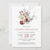 Eleganter Winterurlaub im offenen Haus Einladung (Vorderseite)