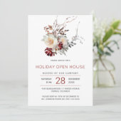 Eleganter Winterurlaub im offenen Haus Einladung (Stehend Vorderseite)