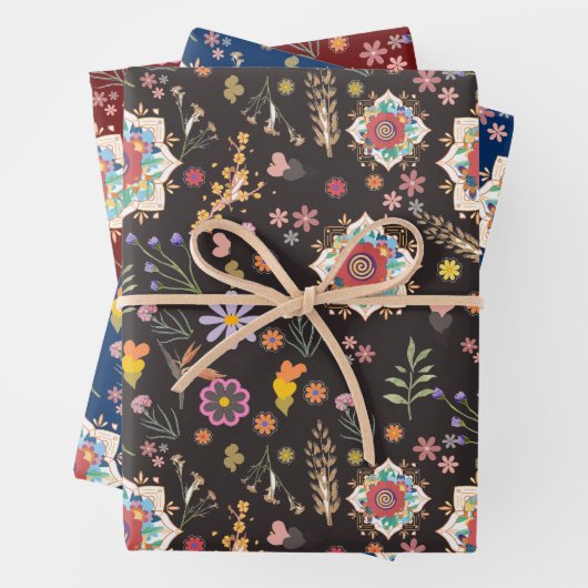 Eleganter Wrap für jedes Occasion Geschenk Geschenkpapier Set (Beispiel)