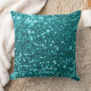 Eleganter Wurfkissen mit Glitter-Textur Kissen