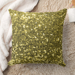 Eleganter Wurfkissen mit Glitter-Textur Kissen