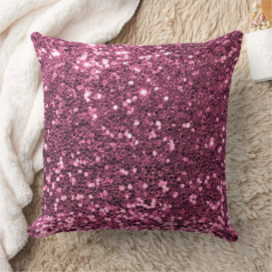 Eleganter Wurfkissen mit Glitter-Textur Kissen