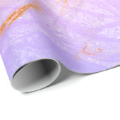 Eleganter, zeitgenössischer holografischer Marmor  Geschenkpapier (Rolleneckpunkt)