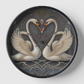 Eleganter Zeitmesser: Wanduhr (Vorderseite)