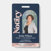 Eleganter zertifizierter Notar Public Loan Signing