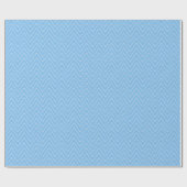 Eleganter Zickzack Geschenkwrap in Blau und Weiß Geschenkpapier (Flach)